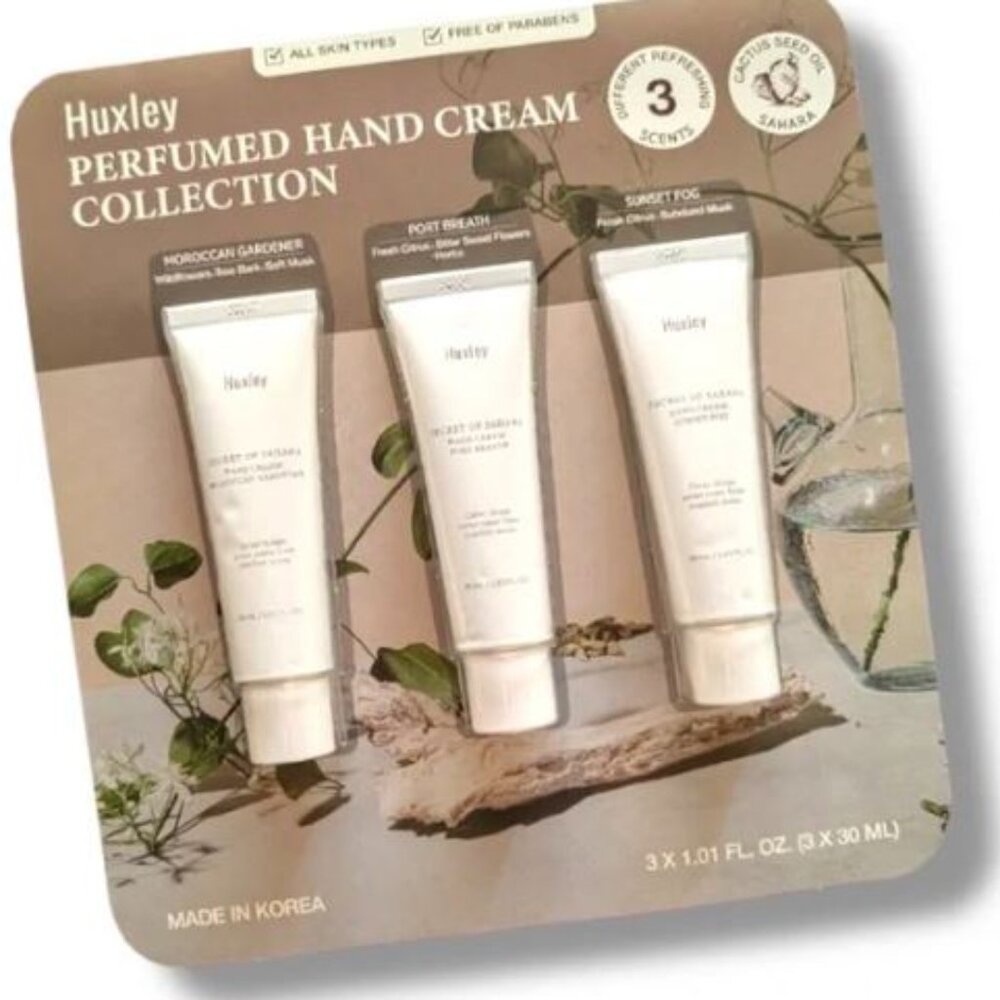 K-Beauty Huxley Perfumed Hand Cream Set